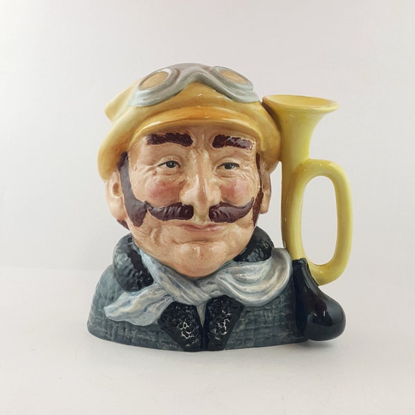 Royal Doulton Character Jug Large - Veteran Motorist D6633 – RD 3367