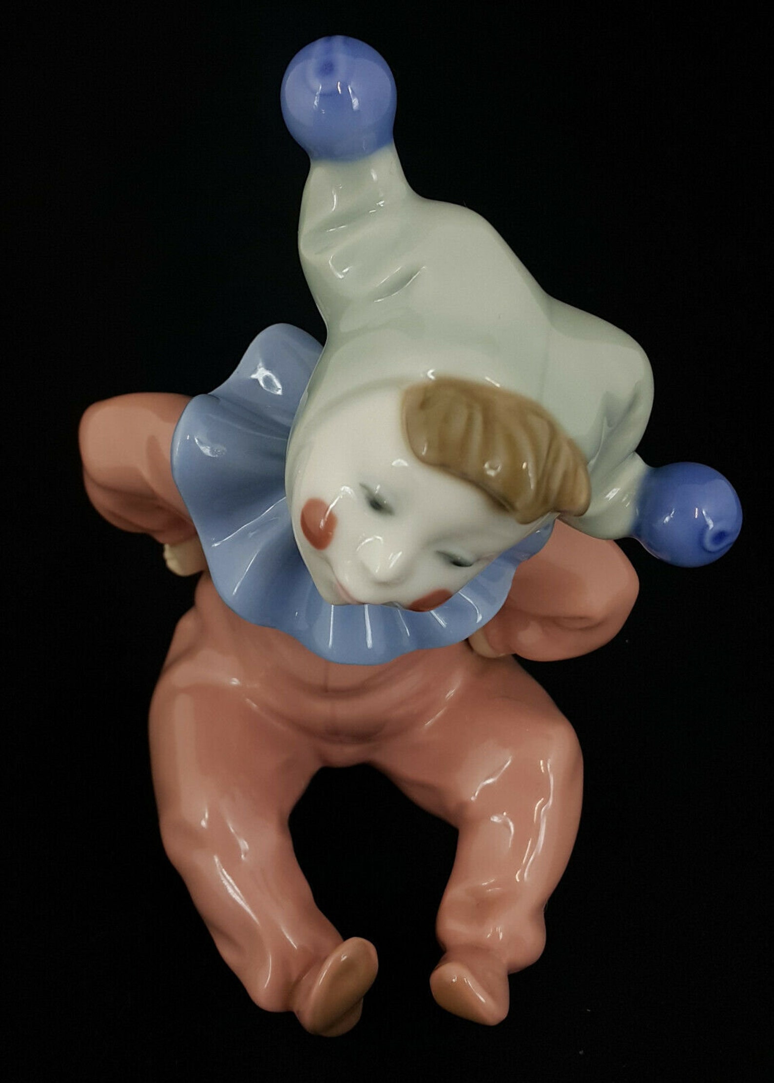 Lladro NAO Figurine Clown Small Jester Sitting Model 106 Etsy UK