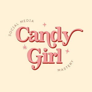 Premade Feminine Boho Logo | Vintage Style Small Business Retro Logo