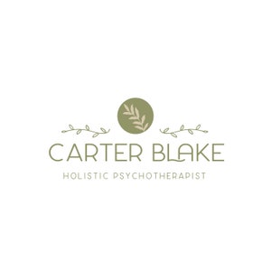 Premade Modern Holistic Logo | Holistic Therapist Logo | Natural Products Logo