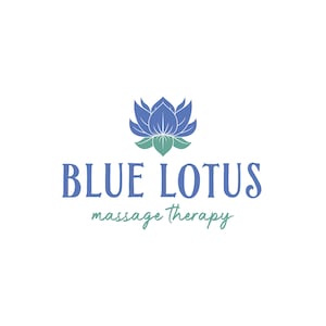 Premade Therapist Logo | Lotus Logo | Masseur Logo | Therapy Business Branding