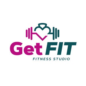 Fitness Logo, Gym Logo, Logo Design, Personal Trainer Logo, Fitness Instructor Logo, Fitness Logo Design, Minimalist Logo, Fitness Trainer