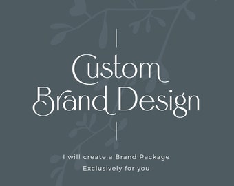 Custom Brand Bundle | Custom Design | Brand Design | Business Logo Design | Modern logo | Custom Branding | Branding