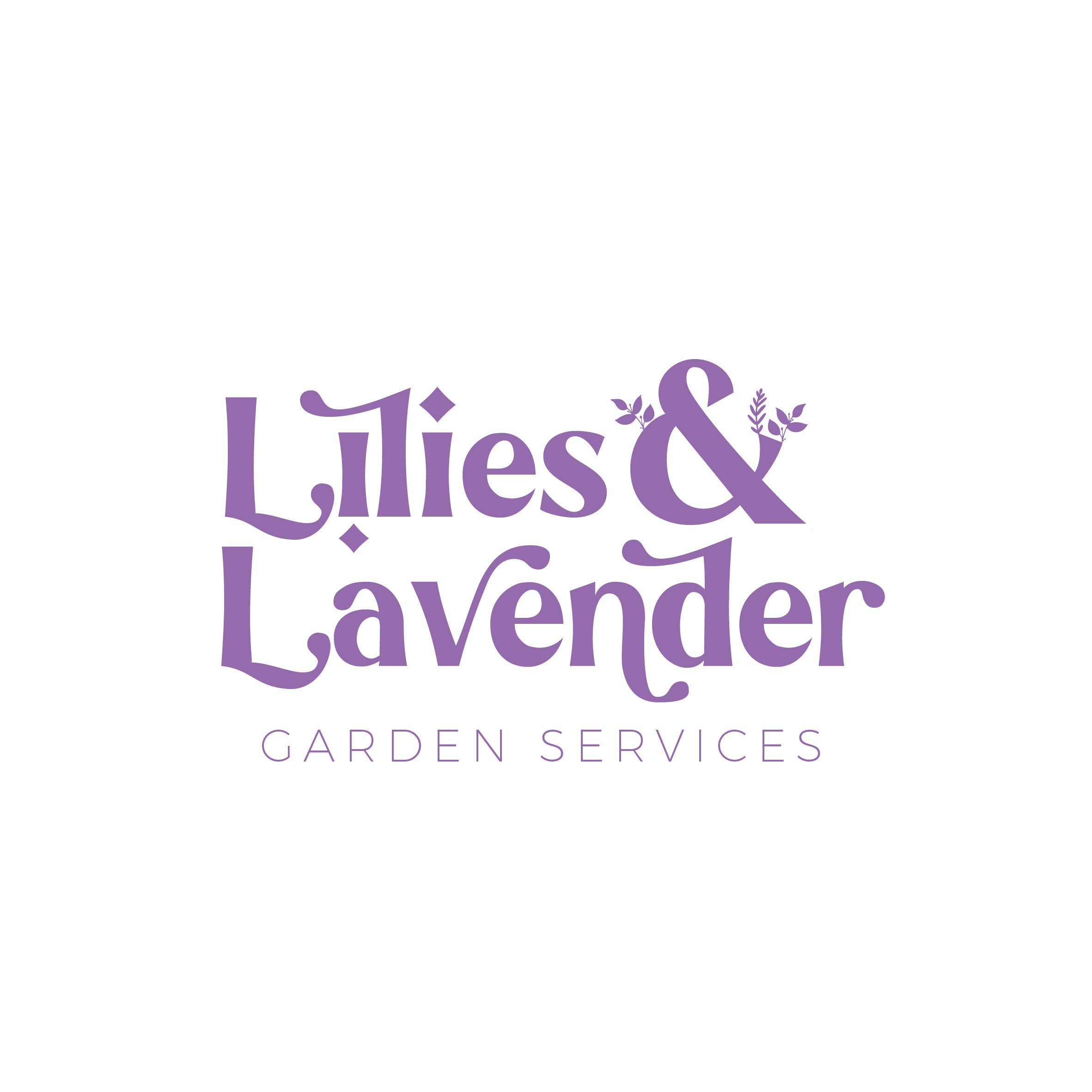 Premade Feminine & Botanical Logo Design | Small Business Branding | Blogger Logo