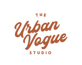 Premade Retro Vintage Style Logo | Small Creative Business Logo Design