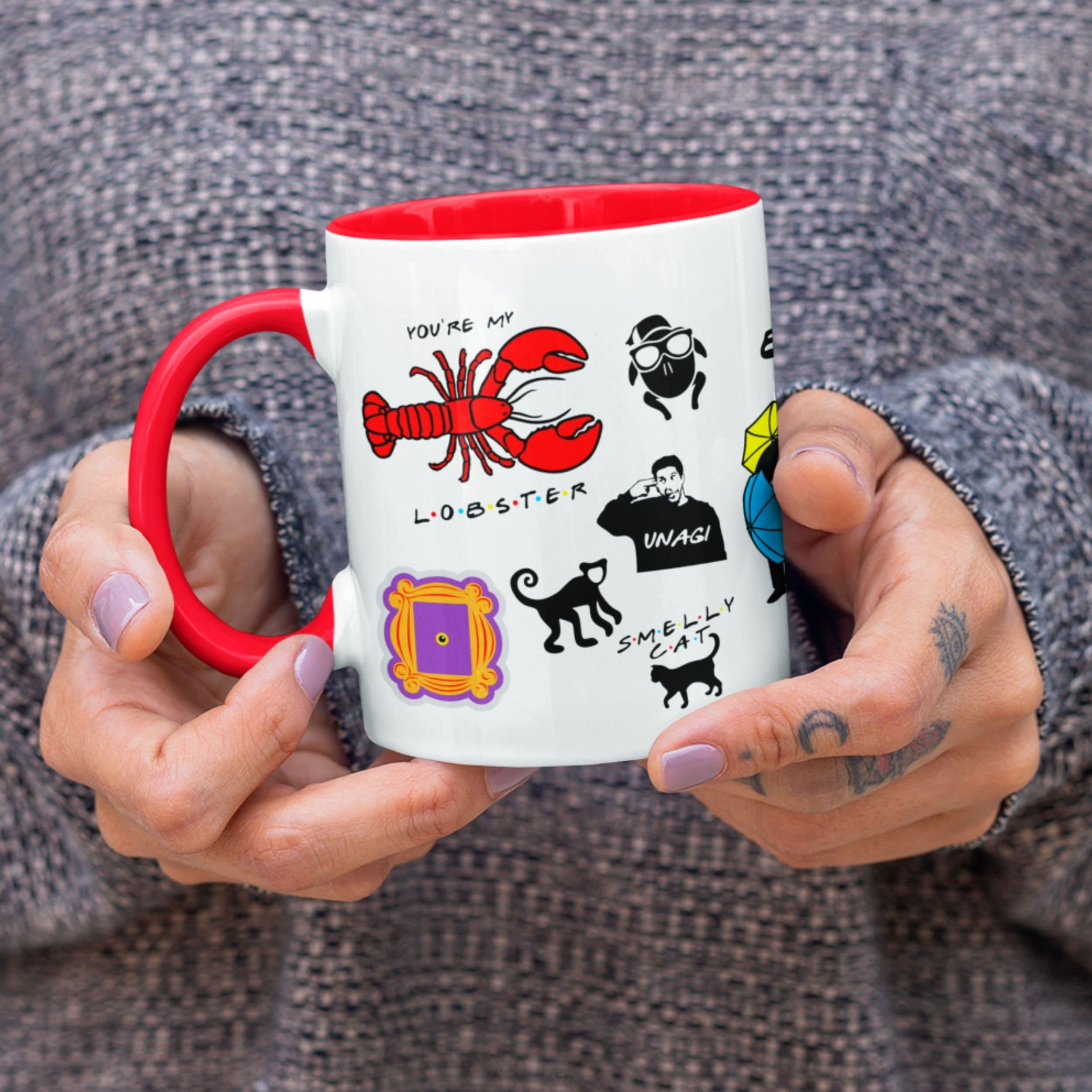 Friends Mug Friends Inspired Themed Mug Friends TV Show Etsy