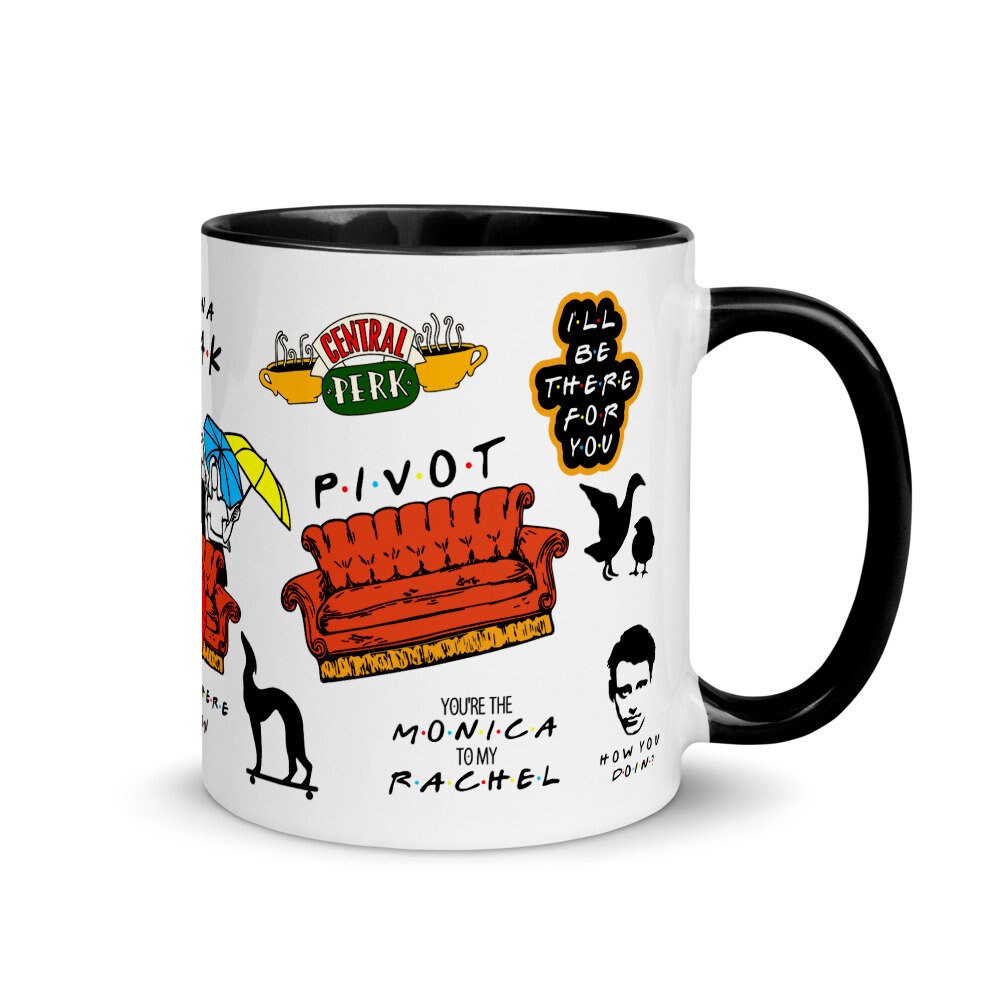 Friends Mug Friends Inspired Themed Mug Friends TV Show Etsy