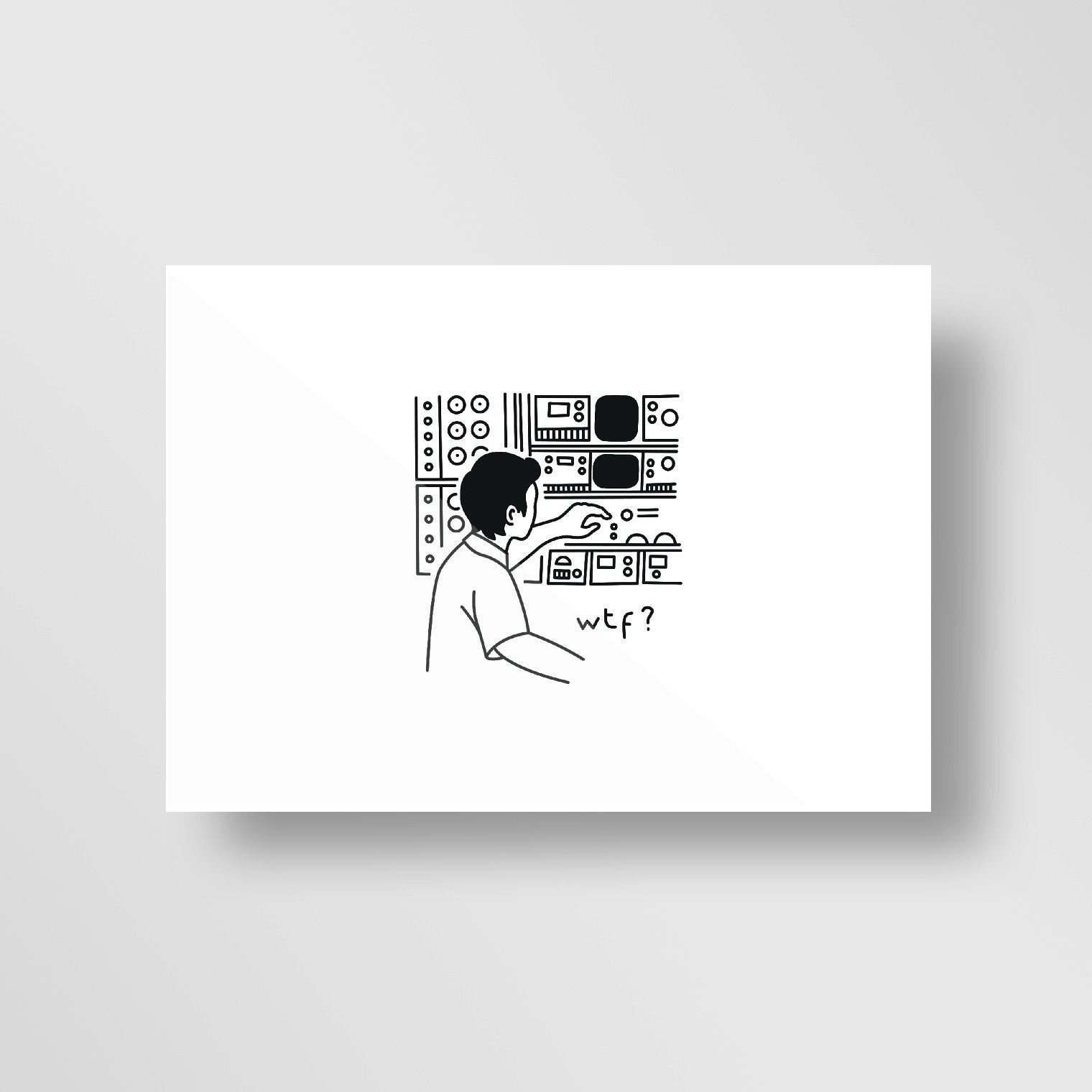 Illustration Lab Guy 1