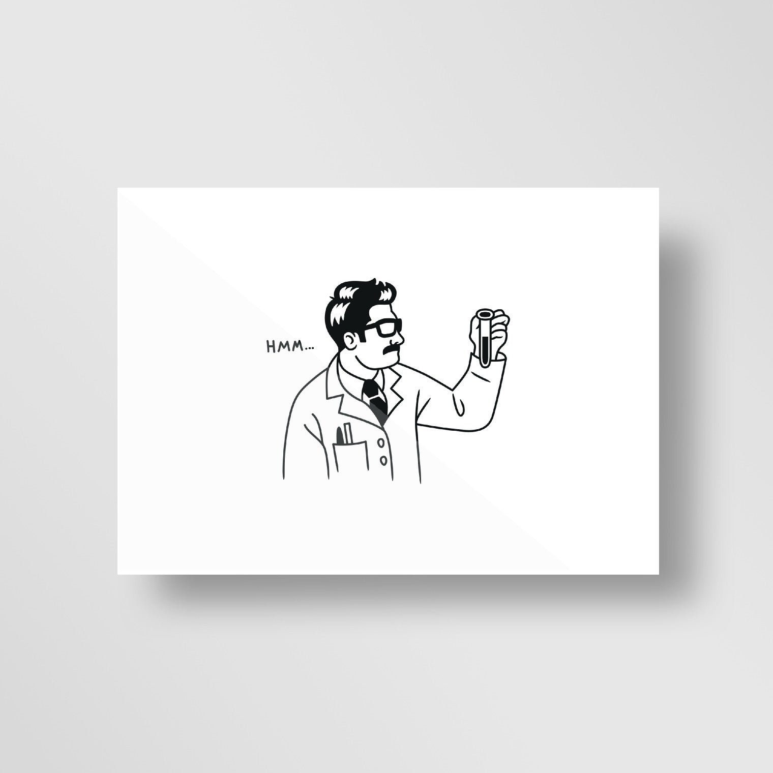 Illustration Lab Guy 2