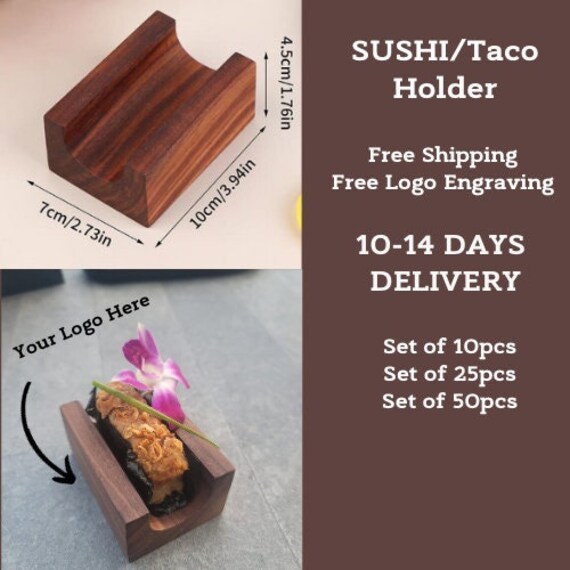 Sushi Taco Holder, Taco Holder, Taco Accessories, Sushi Taco Accessories,  Sushi Handroll Holder, Temaki Holder 