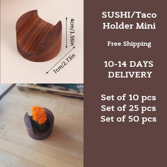 Sushi Taco Holder, Taco Holder, Taco Accessories, Sushi Taco Accessories,  Sushi Handroll Holder, Temaki Holder 