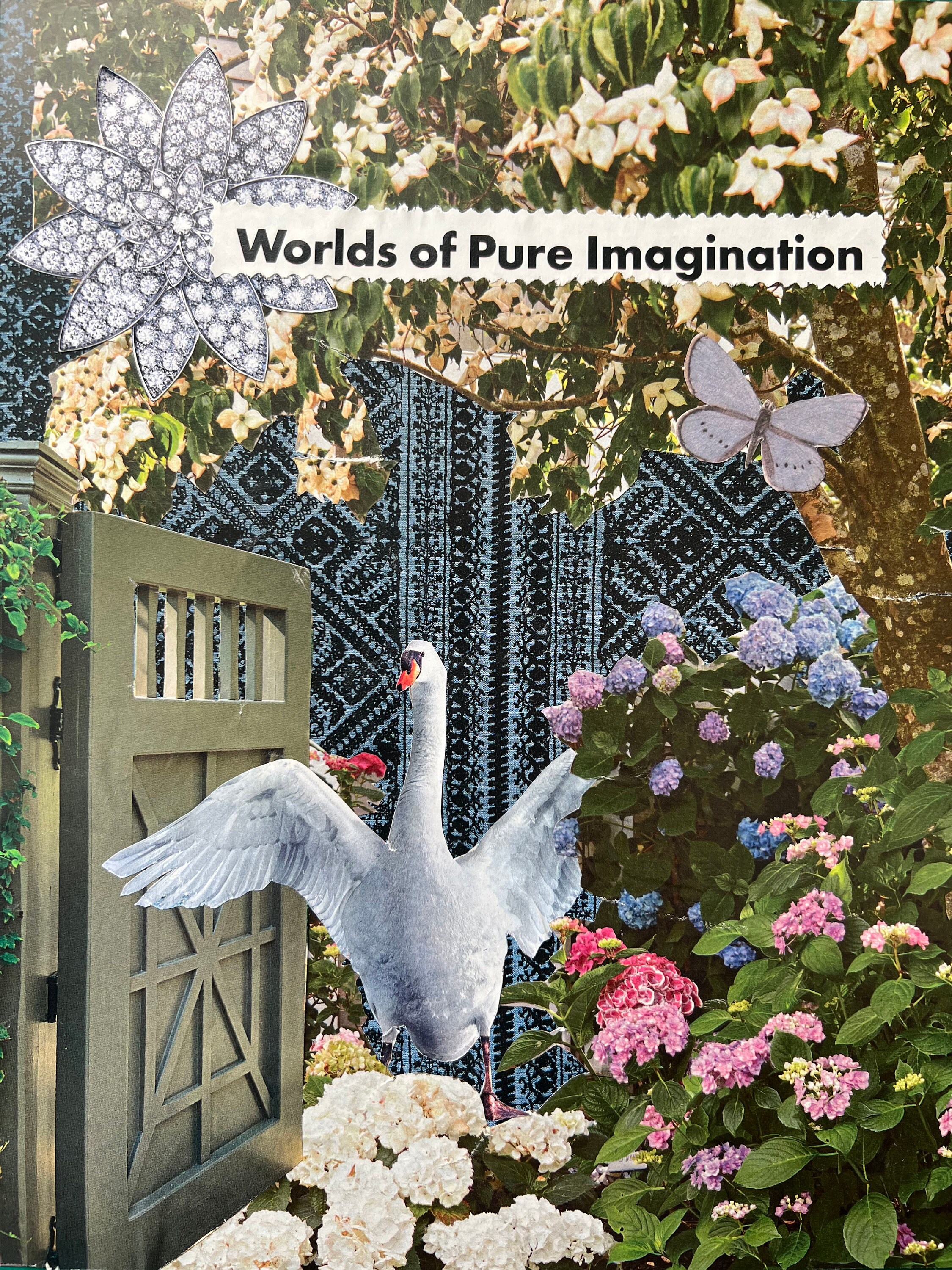 Worlds of Pure Imagination Garden Collage
