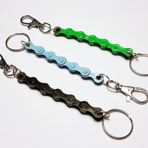 Recycled Bike Chain Keyring