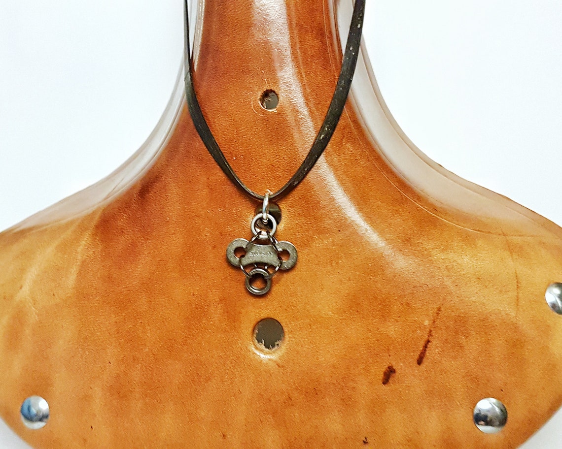 Diamond Bicycle Chain Necklace Etsy Israel