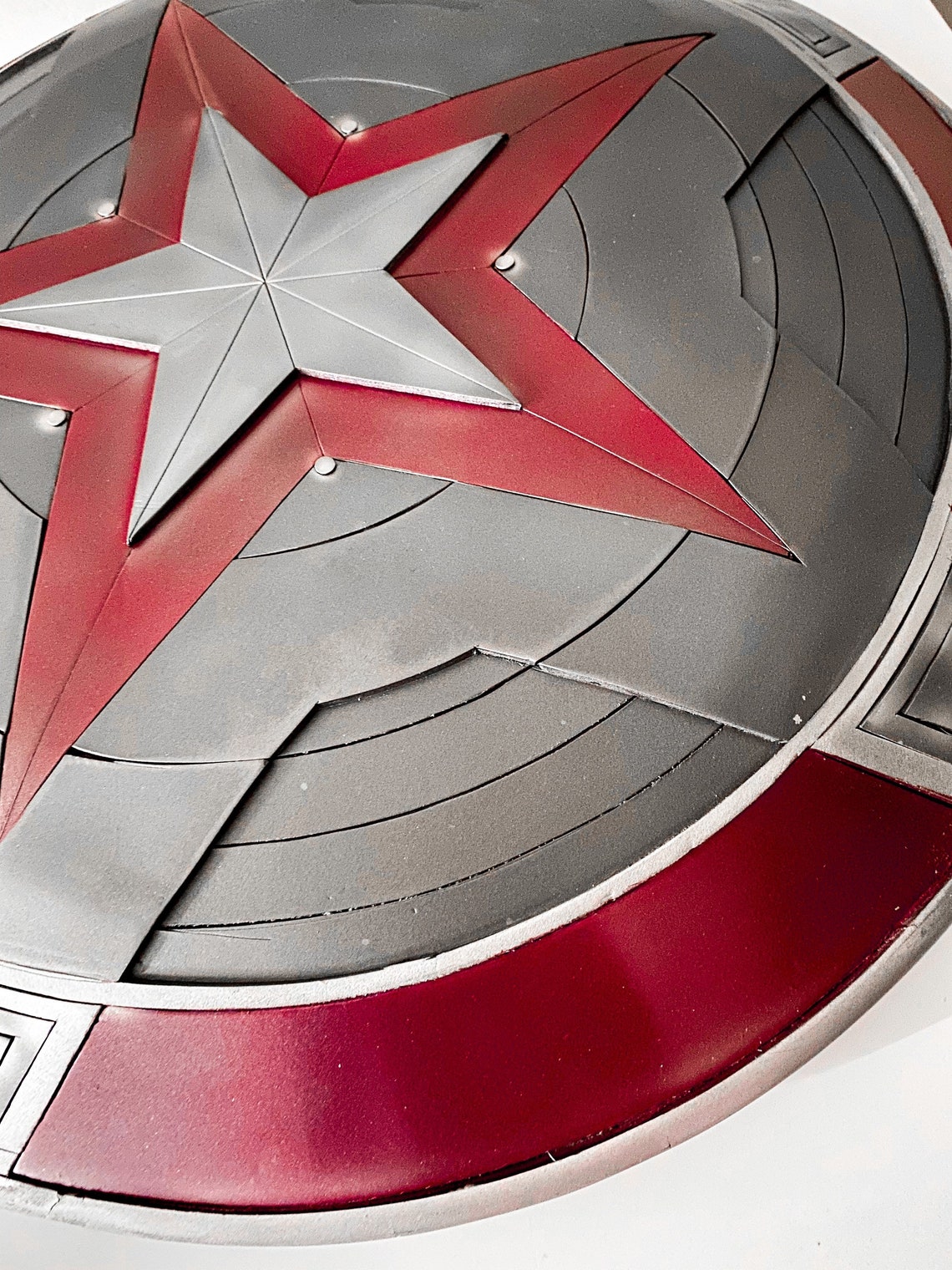 Red Guardian Shield Etsy