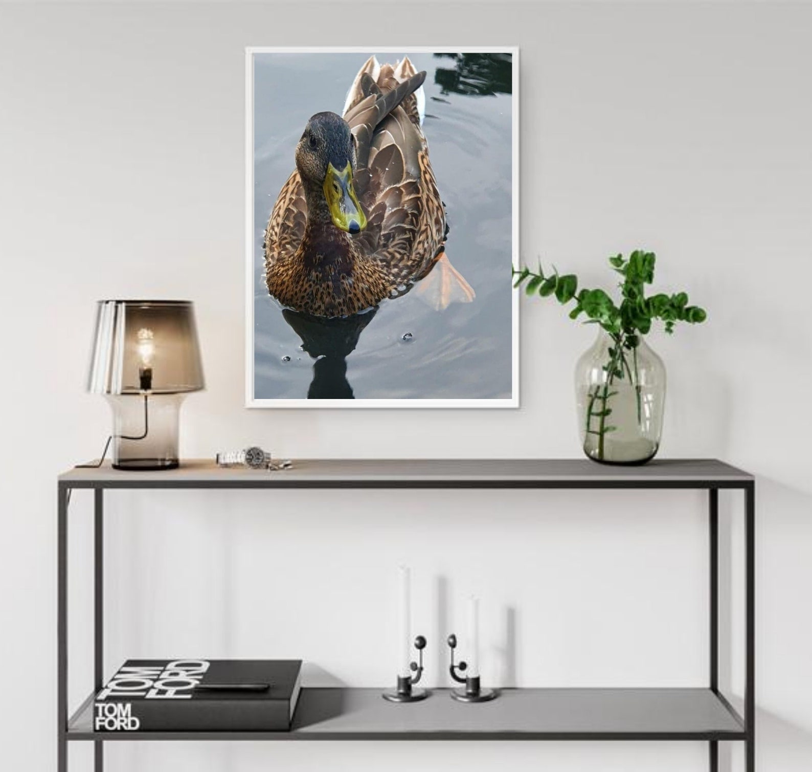 Duck Print Duck Photography Duck Wall Decor Brown Duck Etsy