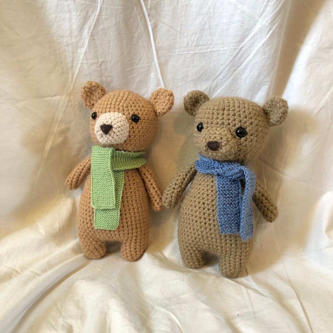 Amigurumi Teddy Bear Plush Stuffed Animal Toy Crochet PDF Pattern - Etsy