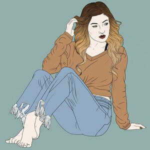Custom Digital Illustration/Portrait, Personalized Cartoon, Digital Download, Gift Idea