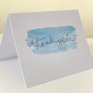 the 'splash of blue' thank you card set image 5