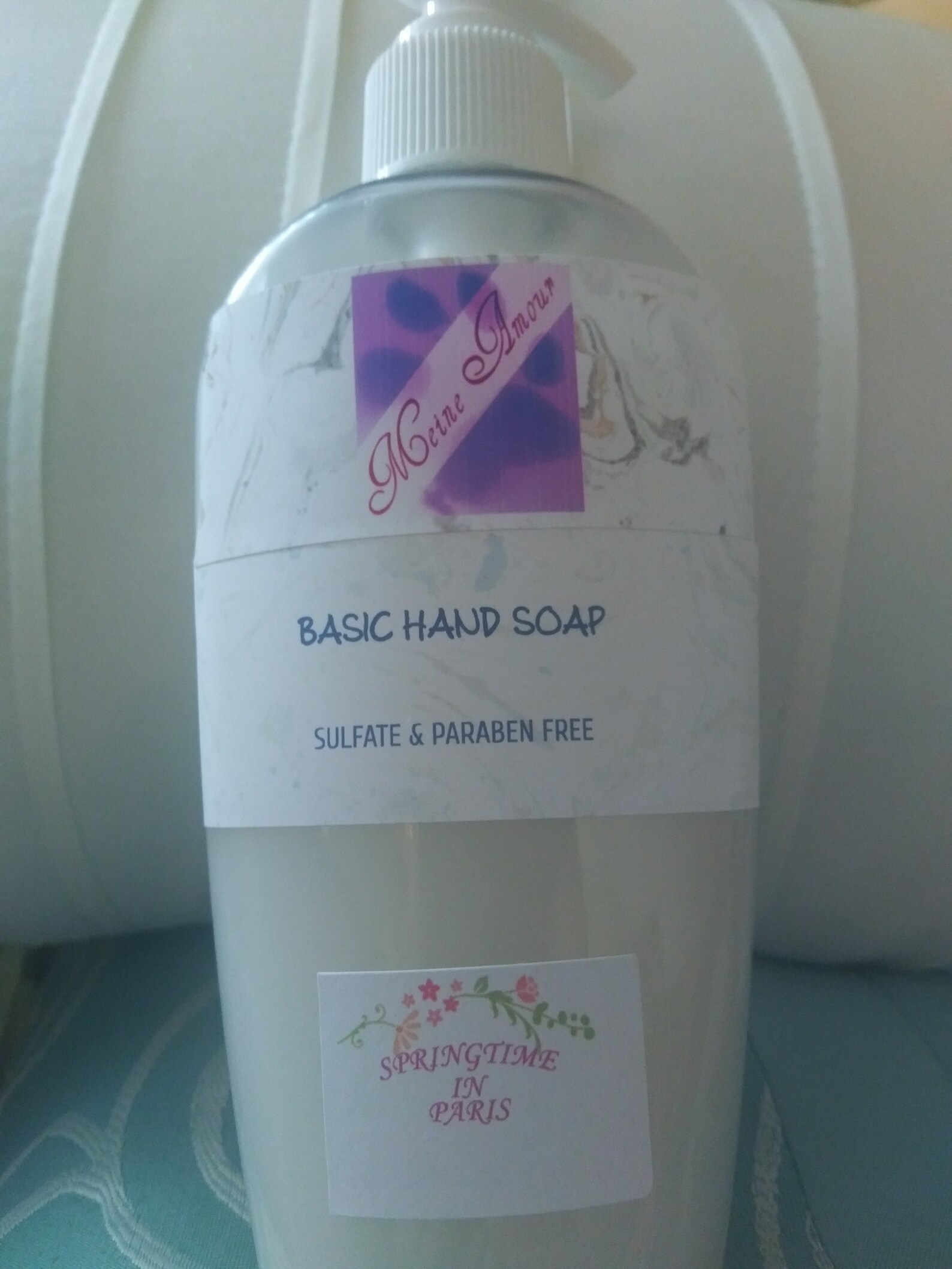 Sulfate & Paraben Free Basic Hand Soap choose a scent Etsy