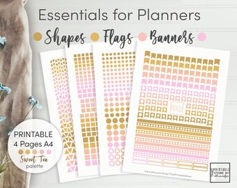 FOIL Mini Dot Stickers 4mm Markers for Planners, Bullet Journals, and  Calendars 45 Different Color Options DOT009 