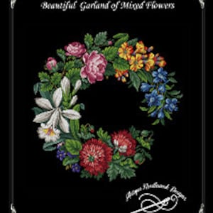 Beautiful  Garland of Mixed Flowers
