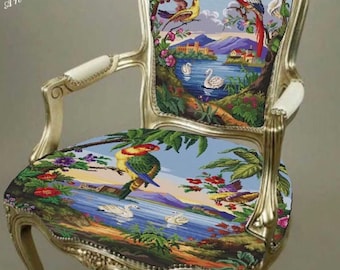 Silla Floral Bird 1
