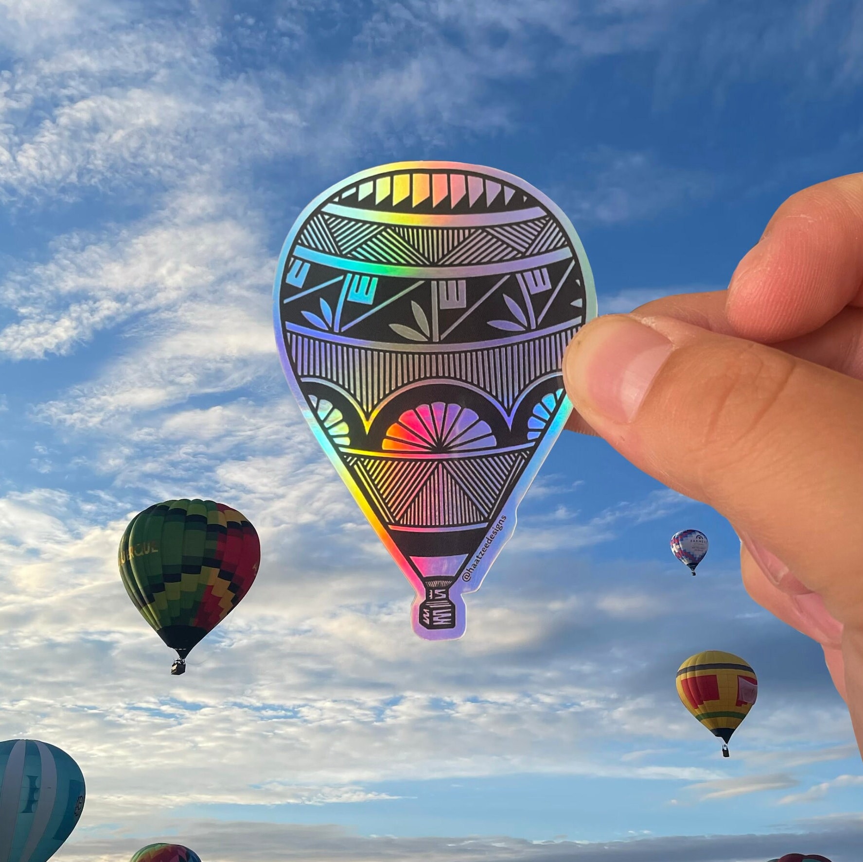 12 Packs: 6 ct. (72 total) Hot Air Balloon Stickers by Recollections™ 