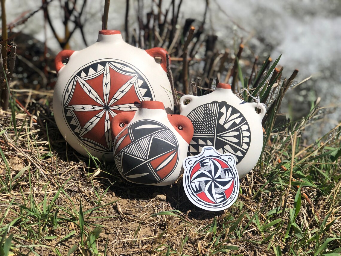 Pueblo Water Jug Sticker Etsy