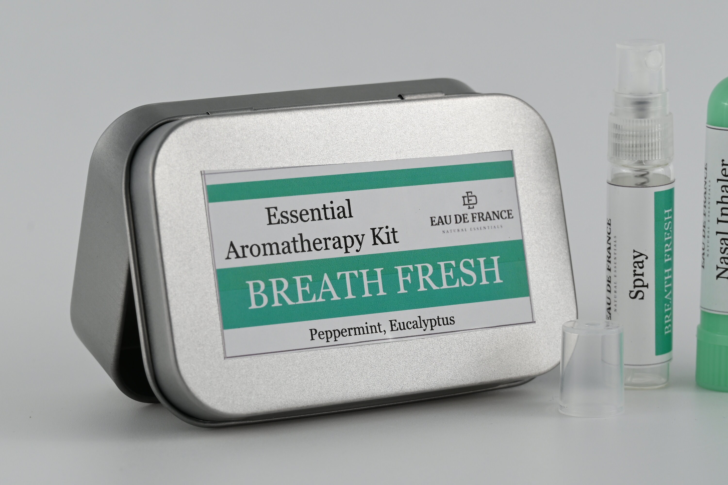 Breath Fresh Essential Oil Blend Aromatherapy Kit Essential Etsy