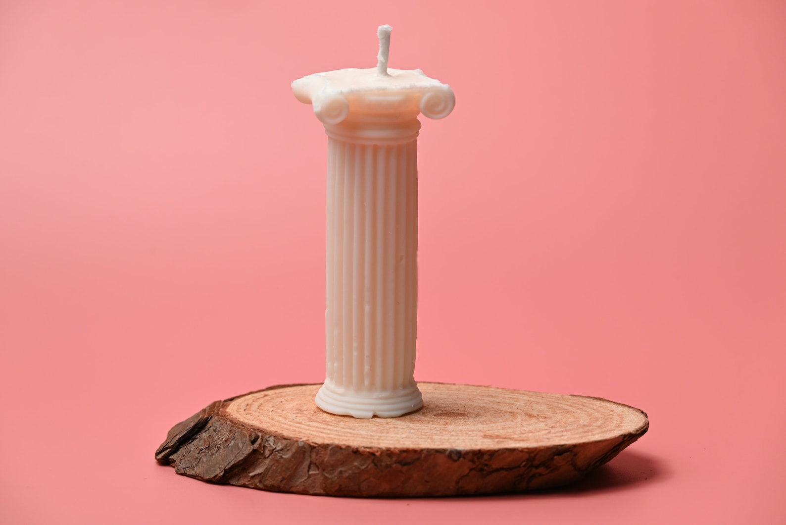 Roman Column Candle Ancient Pillar Candle Greek Statue Etsy