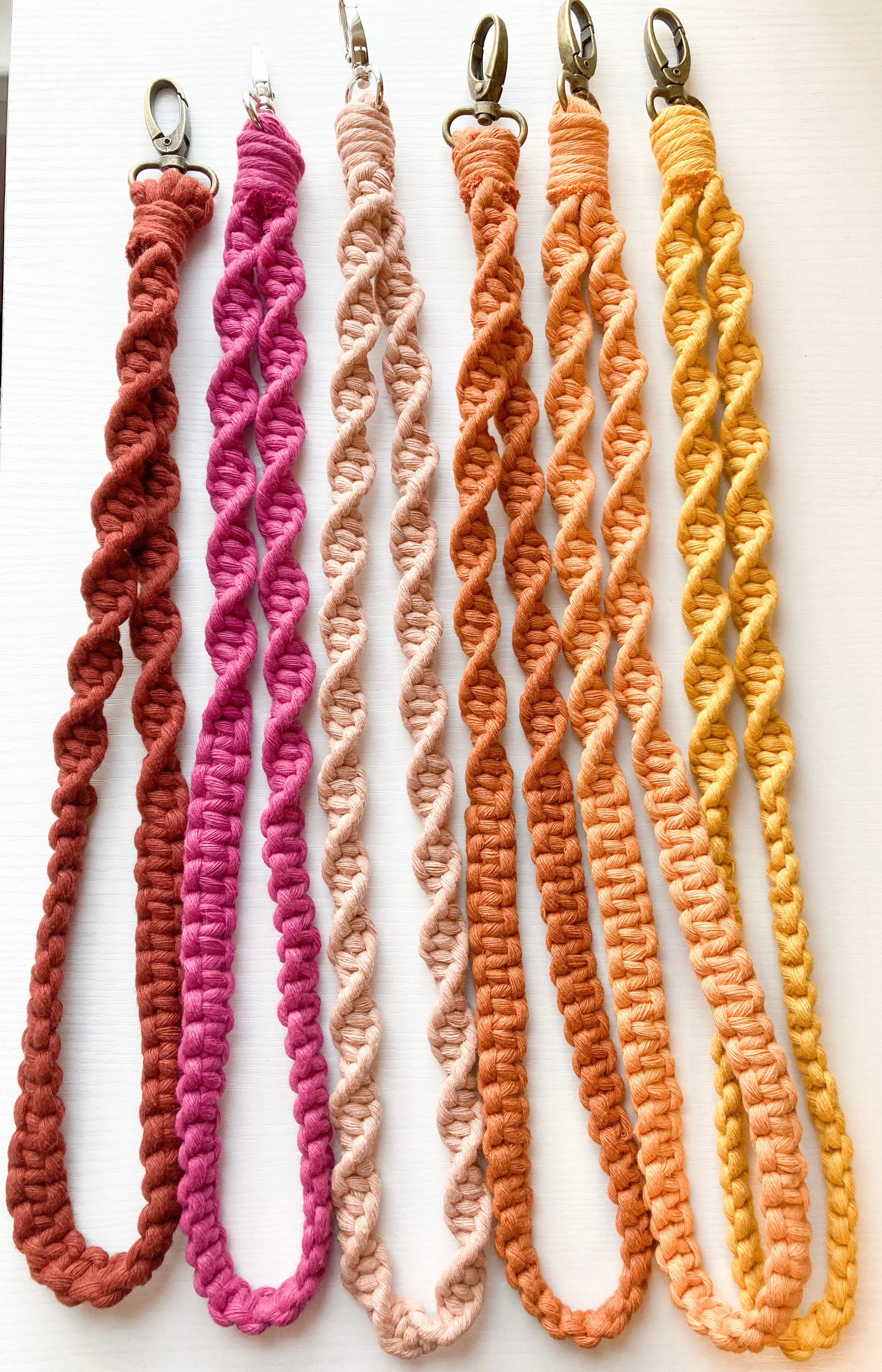 Macrame Lanyard Etsy