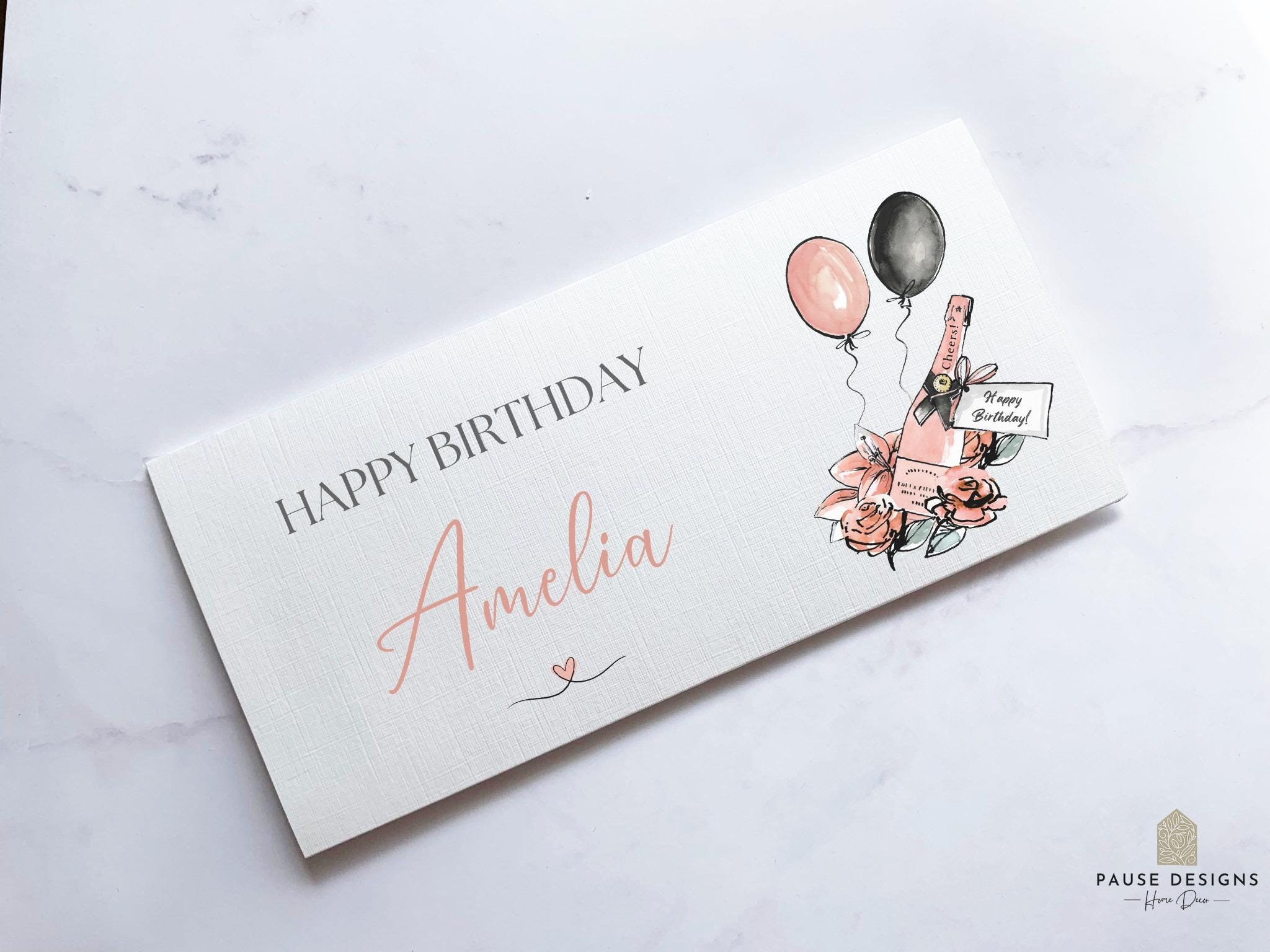 Tarjeta Personalizada De 18 Cumpleaños, Para Hija, Nieta, Hermana