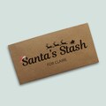 Personalised Santa's Stash Christmas Cash Envelope, Christmas Gift, Christmas Money Gifting, Gift Vouchers, Gift Card, Kids Xmas Cash Gifts