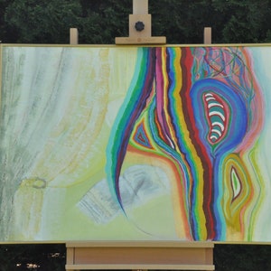 Handmade acrylic painting - &quot;Memory&quot;