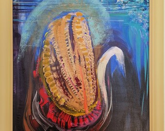 Handmade acrylic painting - &quot;Birth&quot;