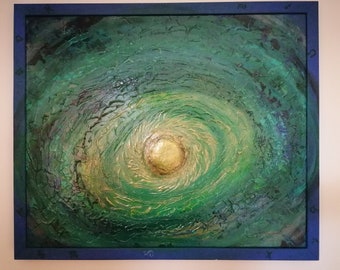 Handmade acrylic painting - &quot;Destination&quot;