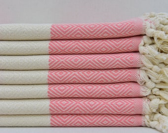 Hand Towel Light Pink Napkin Kitchen Towel Peshkir Towel Small Napkin Towel Turkish Hand Towel 18"x40" Turkish Towel Kitchen Towel A-201