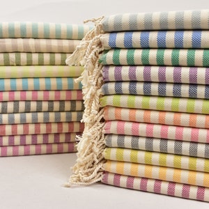 Kitchen Towel, Small Towel, Hand Towel, Striped Peshkir, 24x40 Inches Cotton Peshkir, Monogrammed Towel, Guest Napkin, Spa Towel,