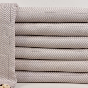 Cobertor de praia, manta de sofá, manta Chevron, capa de cama de 75 x 91 polegadas, manta orgânica, cobertor grande, capa de cama king size, capa de cama de sofá,