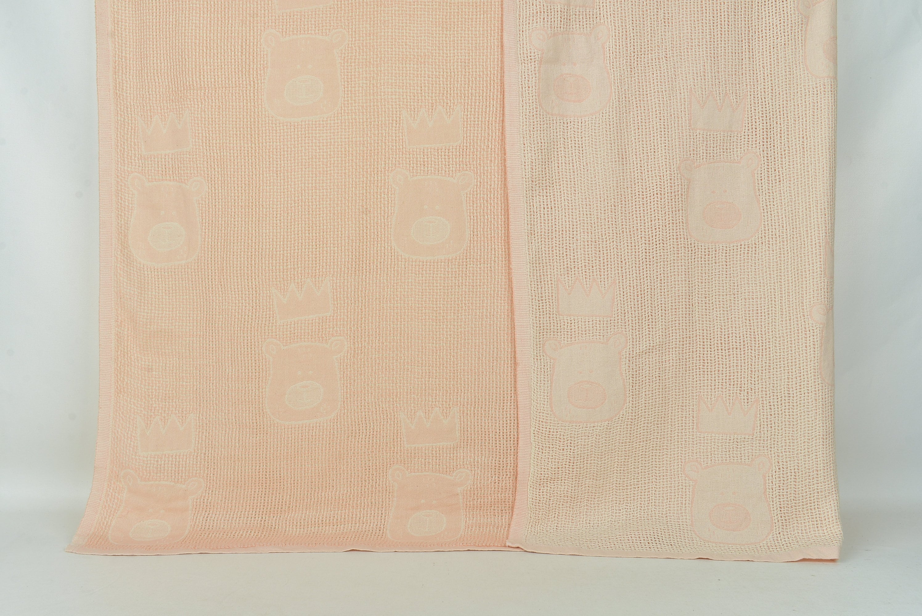 Bedcover, Custom Blanket, Coral Throw, Baby Blanket, Bear Throw, 48x50 Inches Cotton Blanket, Beach Throw, Yoga Throw, Gift Blanket,