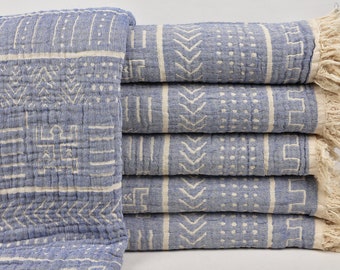 Wedding Gift Blankets, Turkish Throw Blanket, Aztec Design Blanket, 79x91 Inches Table Cover, Decorative Bedcover, Decor Bedcover,