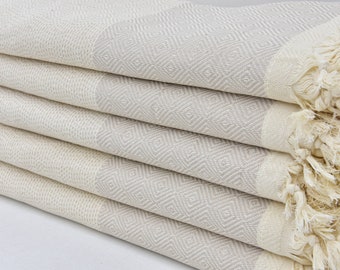 Beige Blanket Turkish Blanket 79"x95" Turkish Throws Turkish Bedspread Pattern Blanket Warm Blanket Gift Blanket Sofa Cover Blanket I-105