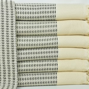 Turkish Throw Blanket, Home Decor Blanket, Khaki Green Throw, Diamond Blanket, 75x89 Inches Woven Blanket, Gift Blanket, Organic Blanket,