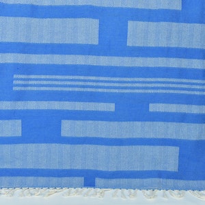 Personalized Gift for her, Personalized Gift for him, Sax Blue Towel, Chevron Towel, 38x67 Inches Personalized Bridesmaid Beach Towel,
