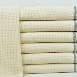Face Towel, Customized Hand Towel, Khaki Green Towel, Striped Towel, 18x38 Inches Turkish Towel, Fitness Towel, Small Bath Towel,