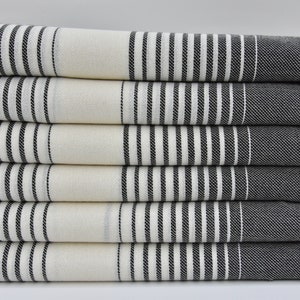 Natural Towel Oriental Towel Black Towel Turkish Towel Bath Towel 40&quot;x69&quot; Sunbathing Towel Eastern Towel Beach Towel Turkish Peshtemal I-25