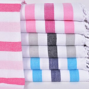 Bath Towel, Beach Towel, Turkish Towel, Striped Towel, 40x71 Inches Cotton Peshtemal, Bridal Show Towel, Turkey Peshtemal,