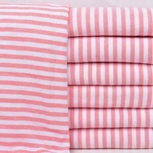 Personalized Towels, Turkish Towels Beach, Orange Towel, Terry Towel, Striped Towel, 36x71 Inches Wedding Gift for Bride, Turkey Towel,