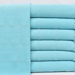 Personalized Kitchen Towel, New Home Tea Towel, Mint Towel, Stonewashed Towel, 22x36 Inches Turkish Towel, Bath Decor Towel,